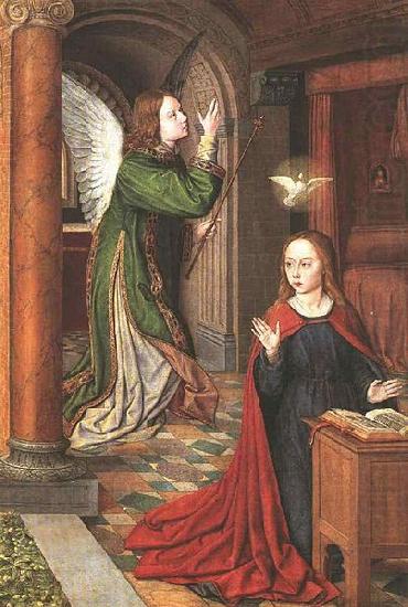 Master of Moulins The Annunciation china oil painting image